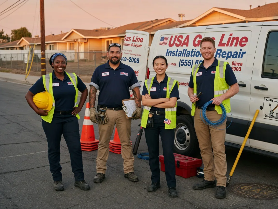 Gas Line Installation company in Milford, NE